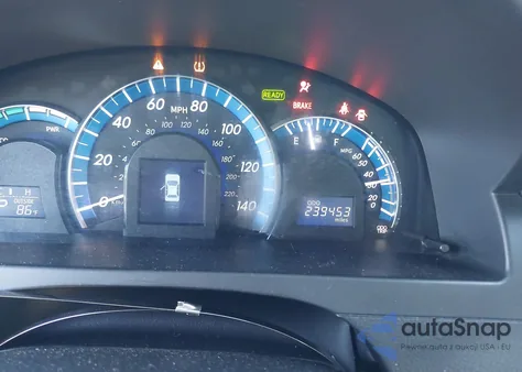 2013 Toyota Camry Hybrid Le z USA, uszkodzony, nr VIN 4T1BD1FK9DU083501